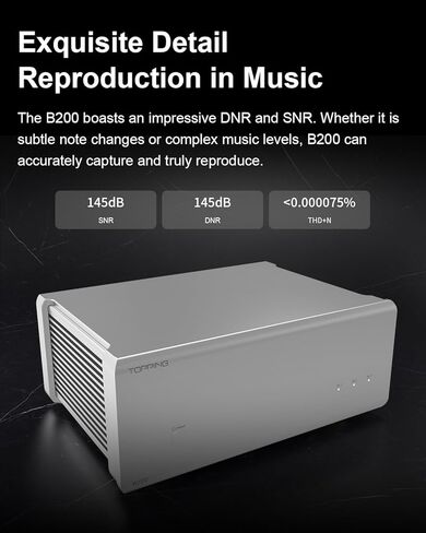 تتصدر مكبر الصوت B100 أحادي الكتلة-إخراج 100W ، 151dB SNR/DNR ، مدخلات متوازنة/أحادية الطرف ، 3 أوضاع كسب ، مشغل 12 فولت (TP-B100-Black) in Kuwait