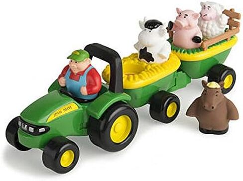 John Deere Animal Sounds Wagon Ride - Grow with Me Toy Ages 12m+ in Saudi Arabia