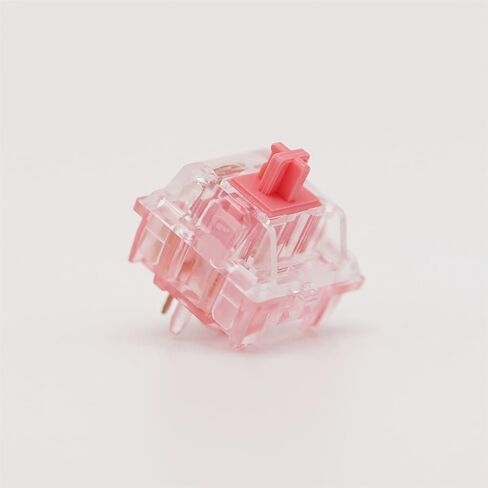 مفتاح KTT Strawberry V2 ، 5pin وردي خطي مفتاح مسبقًا مسبقًا للوحة المفاتيح الميكانيكية (الحجم: 70pcs) in Kuwait