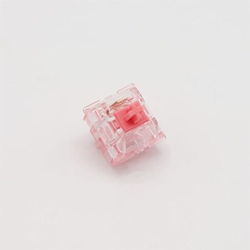 مفتاح KTT Strawberry V2 ، 5pin وردي خطي مفتاح مسبقًا مسبقًا للوحة المفاتيح الميكانيكية (الحجم: 70pcs) in Kuwait