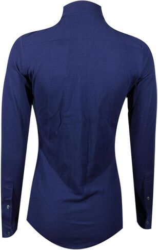 Polo Ralph Lauren Womens Knit Oxford Shirt (X-Large, Blue) in Saudi Arabia