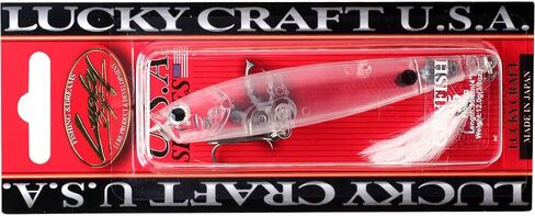 LUCKY CRAFT Gunfish 95 Top Water Bass Fishing Lures, 4" Floating Lure with Cupped Mouth, Freshwater Trout and Bass Lures Fishing Gear, Accessories for Tackle Box in Saudi Arabia