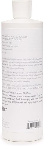 Top Performance Professional ProEar Medicated Pet Dog Cat Ear Cleaner Cleans & Reduces Odors(16 Ounce Bottle) in Kuwait