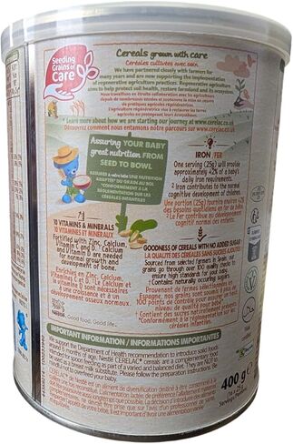 نستله سيريلاك حبوب الأطفال مع الحليب والقمح والفواكه المختلطة، 35.27 أوقية in Kuwait