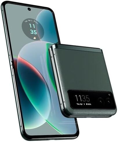 2023 Motorola Moto Razr XT-2323-2 Boost Mobile ، 128 جيجابايت ، أخضر (متجدد) in Kuwait