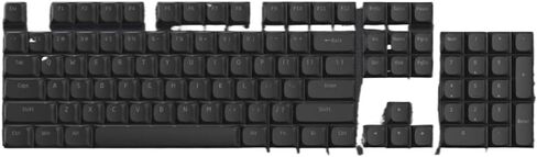 Horizon Low Profile 118 Keycap Set Compatible with Mechanical Keyboards Double-Shot Uniform Profile Skyline Design Various Brands(Skyline R2 Black) in Saudi Arabia
