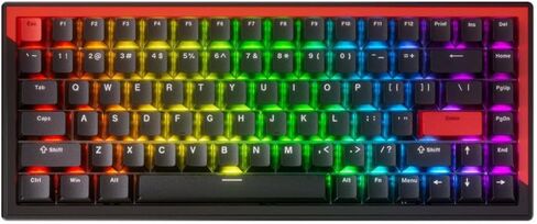 Compact TKL Mechanical Keyboard with Magnetic Switches and RGB 75 Percent Layout 84(Blue - Silent Switch) in Saudi Arabia