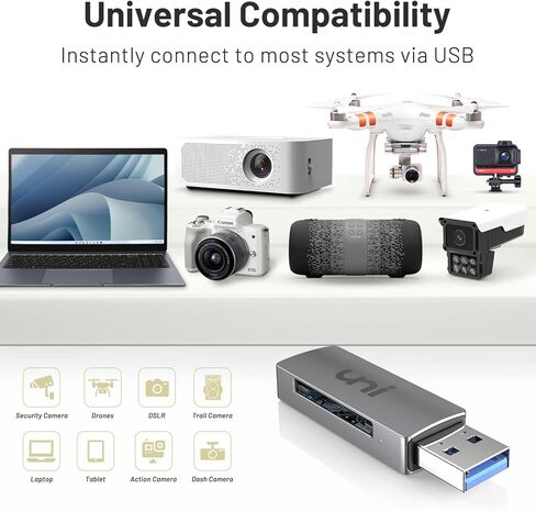 uni USB to Ethernet Adapter Bundle with USB 3.0 SD Card Reader in Saudi Arabia