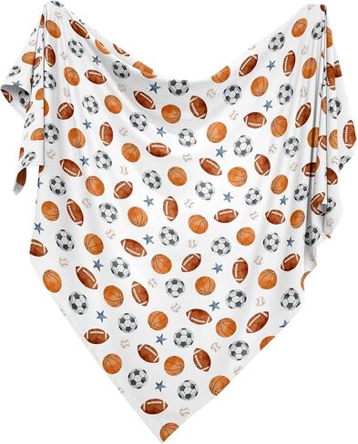 سويت جوجو ديزاينز، بطانية كلاسيكية للأولاد والبنات، بطانية قماط للرضع حديثي الولادة، خفيفة الوزن، جيرسي قابلة للتمدد، آمنة لاستقبال عربة الأطفال، طائرة جوية، سحاب، طيار الشمس، أحمر أبيض وأزرق in Kuwait