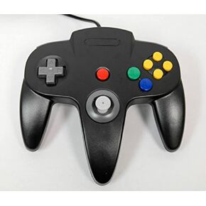 N64 USB Controller - Black - For Window, Mac, and Linux by Mars Devices