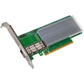 Intel 800 E810 -CQDA1 100GIGABIT ETHERNET CARD - PCI Express 4.0 X16-1 PORT (S) - الألياف البصرية