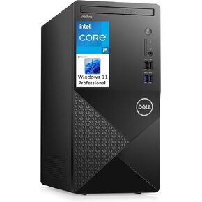 Dell Vostro 3910 Tower Business Desktop Computer, 12th Gen Intel Hexa-Core i5-12400 (Beat i7-11700), 32GB DDR4 RAM, 2TB PCIe SSD, DVDRW, AC WiFi, Bluetooth 5.0, Keyboard and Mouse, Windows 11 Pro