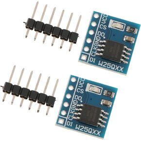 Baosity Flash Storage Module W25Q128 128, SPI for (2 Packs)