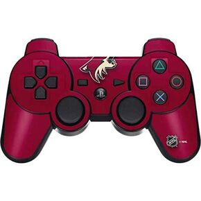 Skinit Decal Gaming Skin for PS3 Dual Shock Wireless Controller - Officially Licensed NHL Arizona Coyotes Solid Background Design