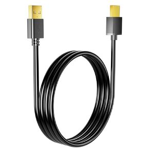 PANPEO USB to HDMI Adapter Cable, (2M / 6.6FT) USB 2.0 Male to Male Charger Cable Adapter,Used to Charge Devices Such as Hard Drives with HDMI Ports from The USB Port