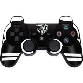 Skinit Skinit Gaming Gaming Skin متوافق مع وحدة التحكم اللاسلكية Dual Frook PS3 - تصميم NFL CHICAGO BEARS SUBHOUT DESIGN