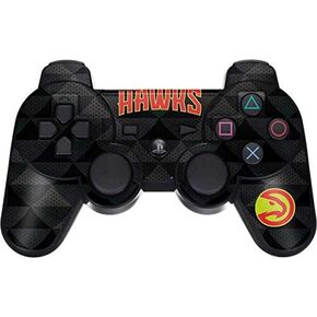 Skinit Decal Gaming Skin for PS3 Dual Shock Wireless Controller - Officially Licensed NBA Atlanta Hawks Team Jersey Design