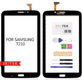 شاشة اللمس الزجاجية للمسح لـ Samsung Galaxy Tab 3 7.0 SM-T210 T210R T210L T217S 217A (WiFi Ver.No Seeper Hole)