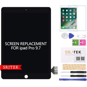 استبدال الشاشة لـ Apple iPad Pro 9.7 "LCD Display Touch Digitizer Assembly (Black)