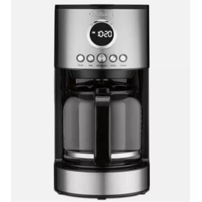 Cuisinart DCC-1220WMFR 12 كوب من صانع القهوة ، الصلب (متجدد) ، فضية