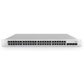 Cisco Meraki MS210-48LP-HW 48-Port PoE+ Cloud-Managed Stackable Gigabit Switch [Unclaimed & No License] (Renewed)