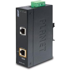 IPOE-162 / Industrial IEEE 802.3at Gigabit High Power over Ethernet Injector (Mid-Span)