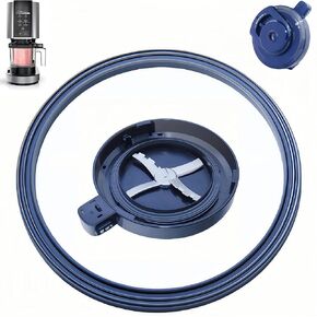 Ninja NC301 Ice Cream Maker Gaskets Replacement Seal Rings,Ninja Ice Cream Maker Outer Bowl Lid Gasket food grade silicone Ring Seal Rings,Compatible Ninja with NC299AMZ/NC301/NC300/NC201/NC101 Series