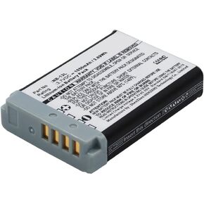 Synergy Digital Camera Battery, Compatible with Canon PowerShot G9X Digital Camera, (Li-ion, 3.7V, 1050mAh) Ultra High Capacity, Replacement for Canon NB-13L Battery