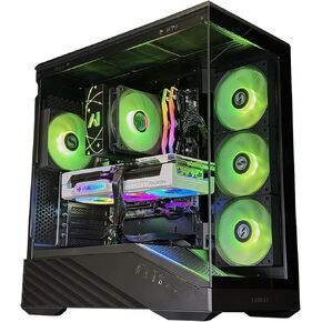Elite Lite AMD Vector - RX 9070XT 16GB GDDR7 | Ryzen 5 9600X 3.9 GHz (5.4 GHz Turbo Boost) | 32GB DDR5 6000MHz | 1TB Gen4 SSD | 850W Gold PSU | ARGB Fans | Wi-Fi + BT | Win 11
