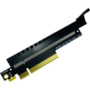 JMT PCIE 4.0 X4 X8 to X16 Riser Card Converter PCB Adapter GEN4 Board for Graphics Card Network Card Capture Card and Other Standard PCIE Card (X8 to X16)