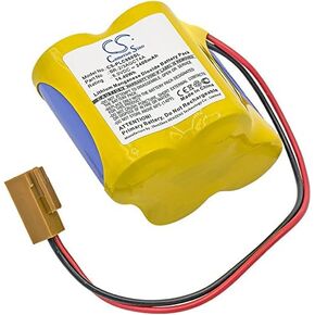 Fanuc Replacement Battery for BETA iSVSP CNC System amplifie Robot Controllers Alpha iSV CNC System Amplifier Compatible with BR2/3AGCT4A A98L00310025 A98L-0031-0025 BR-2/3AGCT4A(2400mAh)