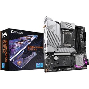 Gigabyte B760M Aorus Elite AX DDR5 Intel Socket LGA 1700 Motherboard