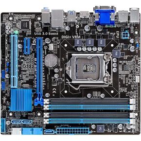 Motherboard Gaming Fit for Asus B75M-PLUS Desktop Motherboard B75 Socket LGA 1155 I3 I5 I7 DDR3 16G UATX UEFI BIOS Original Mainboard, DISPRA9524