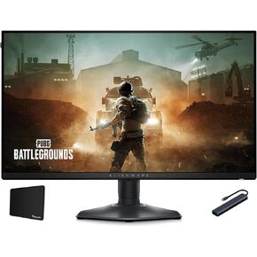 Alienware Gaming Monitor AW2523HF 24.5" IPS LED FHD (1920 x 1080) 360Hz Display, AMD FreeSync VESA Monitor (USB, HDMI), Dark Side of The Moon with Accessories
