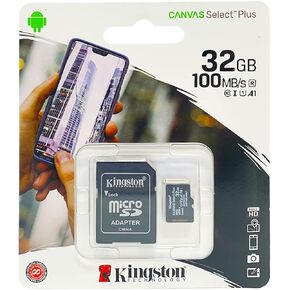 Kyocera Hydro Cell Phone Memory Card 32GB microSDHC Memory Card with SD Adapter