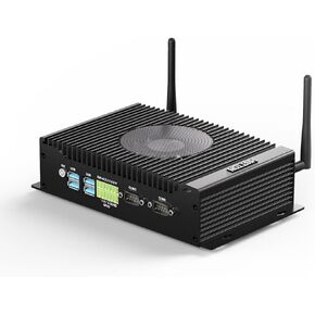 HISTTON Industrial Mini PC Windows 11 Pro, Core i5-10210U DDR4 16GB 512GB M.2 SSD, Mini Computers Dual HD+DP 4K Triple Display, WiFi 5/BT4.2/USB3.0/RS232/485 COM, Mini Desktop Support Linux/Ubuntu