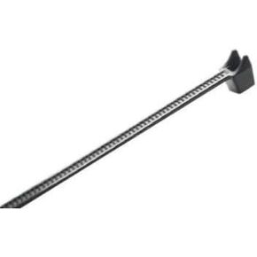 500-2000pc 4" to 8" Fuel Line Black Wire Cable Zip Tie, UV Resistant (1000, 8")