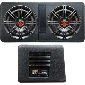 Gravity G12BD2 مزدوج 12 "1600W العلبة الفرعية التي تعمل بالطاقة النشطية مضغوط مضغوط مضغوط