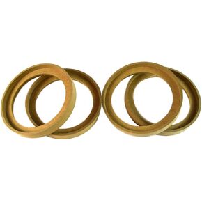 2 زوج 6.5 بوصة خاتم مكبر صوت MDF مع حلقة متزايدة الحلقة Ring-6.5bz