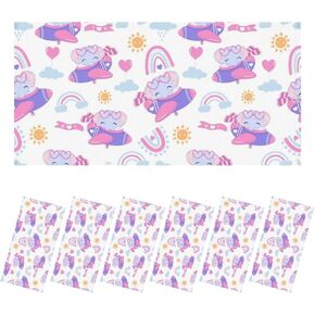 Fluorescent Light Covers for Ceiling Lights Cute Baby Animals Seamless Easy to Install Magnetic Light Filter for Classroom Office Hospitals School Home Decor