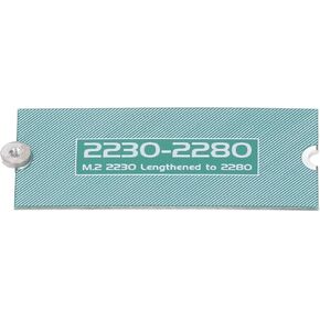 Keenso M.2 SSD Extension Bracket Card Plate Durable Transfer Card for 2230 to 2280 NVMe Protocol Speedy Data Transfer