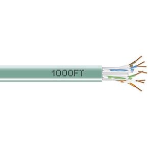 Black Box Network Services Black Boxwork Services EYN878A-PB-1000 Gigatrue 550 Cat6 Bulk 1000 ft. PVC, Green Plbox