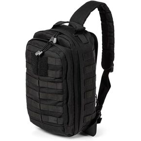 5.11 Tactical Unisex RUSH MOAB 8 Sling Pack, 13 Liter Capacity, Style 56810, Black, One Size