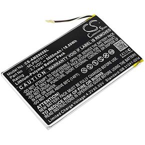 FITHOOD Battery Replacement for Autel TS608 MK808 MaxiSys Mini MaxiIM IM508 Scanner MK808IM IM508 MLP5070111 (5000mAh/3.7V)