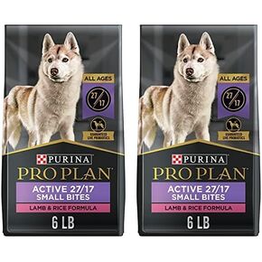 Purina Pro Plan High Protein, Small Bites Dog Food, SPORT 27/17 Lamb & Rice Formula - 37.5 lb. Bag in Kuwait
