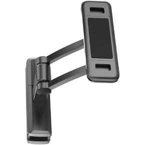 Car Tablet Holder Rotatable Phone Mount for Backseat Headrest Holder for Tablets Smartphones Sturdy Secure Stable Design for Travel