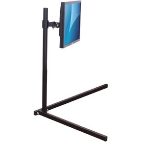 13"-24" LCD LED TV Mount Rotary Rack Monitor Holder Floor Stand Height 100cm Easy Installation Light Weight