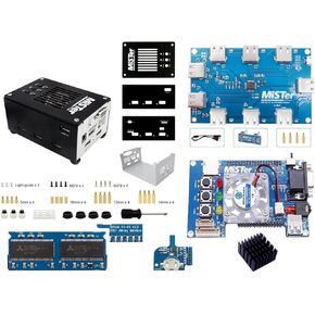Mister FPGA Metal Case + 128MB SDRAM + IO VGA + HUB + Fan for Terasic DE10-Nano