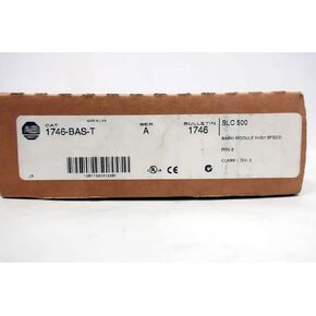 1746-BAS-T Module,Basic Turbo SLC 500 Controllers Programmable Controllers