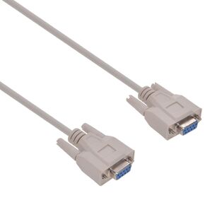 (10 Pack 25Ft DB9 Female to Female Serial Cable - 25 Feet